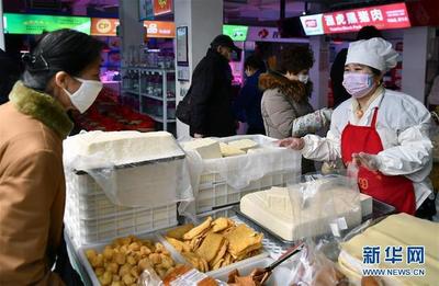 济南市场 防疫便民并举，豆制品销售平稳有序